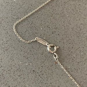 Tiffany & Co sterling silver necklace chain